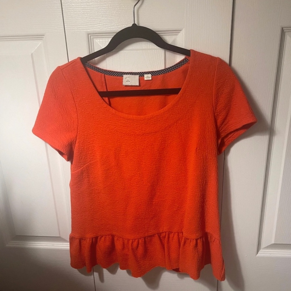 Anthropologie Postmark Peplum top